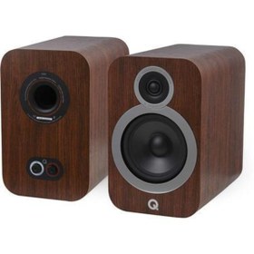 Resim Gereksiz Şeyler Q Acoustics 3030i Raf Tipi Hoparlör Walnut Renk 