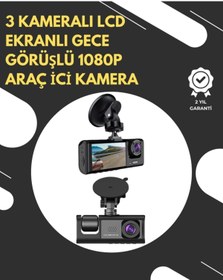 Resim shopwave G-Sensör ve Hareket Algılama Destekli 1080p Araç İçi Güvenlik Kamerası 