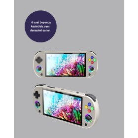Resim Zero Land Mtxdpn 5 Inç IPS Ekranlı Retro Oyun Konsolu – 6 Saat Kesintisiz Oyun Deneyimi 