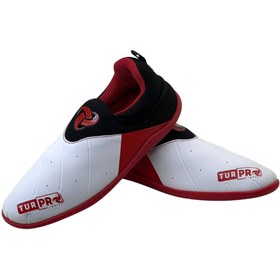 Resim TURPROFİGHTER Turpro Fighter Taekwondo Ayakkabısı Kırmızı- Beyaz 