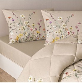 Resim Taç Lunel Ranforce Çift Kişilik Yorgan Seti Bej 000000001000051072 Bej 