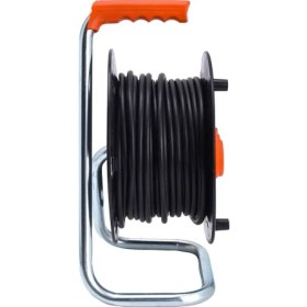 Resim Bylion Seyyar Uzatma Kablolu ve Grup Prizli Plastik Makara 3x2.5mm² 30 Metre 