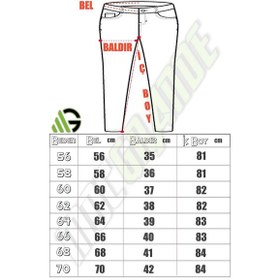Resim Moc Grande Mocgrande Büyük Beden Kot Pantolon Power Lycra Madrid 11900 Lacıvert - Lacıvert Lacivert 