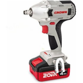 Resim Crown CT22015HX-4 20V 4AH Değişken Torklu Akülü Somun Sıkma Makinesi 