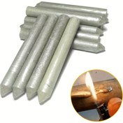 Resim 6/10 Adet Düşük Sıcaklık Kaynak Çubukları ve Elektrotlar - Çok Metal (Paslanmaz Çelik, Bakır, Demir, Alüminyum) Hızlı Eritme Flux İçli, Su Kuleleri, Borular, Endüstriyel Kaynak için Uygun - Dayanıklı ve Çok Yönlü Ark Kaynağı Çubukları ile Aksesuarlar 