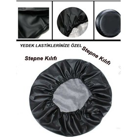Resim Honda Cıvıc Uyumlu Araç,araba,oto Stepne Kılıfı 15-16 İnç 