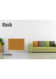 Resim Alurad Alüminyum Panel Radyatör Klasik 600X13 Dilim Ral 9010 Radyatör 