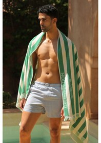 Resim Delmor Lime, Taşıma Çantalı, Doğa Dostu, Büyük Boy 100x180 Cm , Plaj Havlusu. Lime 