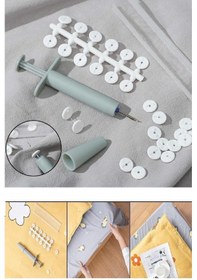 Resim Sengenegel Yorgan Kılıfı Sabitleme Seti Nevresim Klips Takımı 