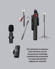 Resim Npl2s Tripot +k11 Yaka Mikrofonu Set - 