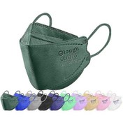 Resim 10 Adet/20 Adet/30 Adet Ffp2 Kn95 Maske Koruma Maskesi 4 Katmanlı Koruyucu Maske Toz Kirliliğine Karşı Yüz Maskesi 30 Adet Haki 