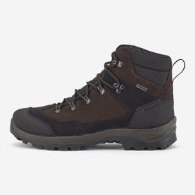 Resim Decathlon Solognac Erkek Su Geçirmez Deri Avcı Botu - Kahverengi - Crosshunt 120 