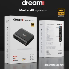 Resim Dreamstar 4K Linux 8gb Hafıza Uydu Alıcısı Master 4K 
