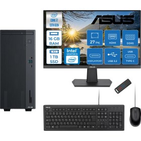Resim Asus Expertcenter P500MV Intel Core I5-13420H 16GB Ddr5 1tb SSD Freedos 100Hz 27" IPS Mon. Minitower Masaüstü Bilgisayar WC5136216512B0DF03+Zettausbbellek 