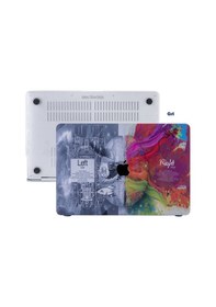 Resim Apple Uyumlu MacBook Pro Kılıf Hardcase A1706-08 1989 2159 2251-89 2338 Brain Beyaz 