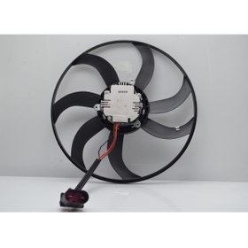 Resim Genel Markalar Fan Motoru Davlumbazsız (410 Mm-4 Fıs-7 Kanat) Vw Golf5 6 Jetta Passat [1k0959455dm] 