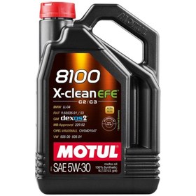 Resim Motul 8100 X-clean Efe %100 Sentetik Araç Yağı 5 Litre 2023 Üretim Orijinal Ürün 