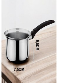 Resim Zhlhome Paslanmaz Çelik Cezve 470 Ml 