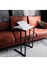 Resim Bilgisayar Sehpası Laptop Masası Notebook Standı Beyaz 1409 