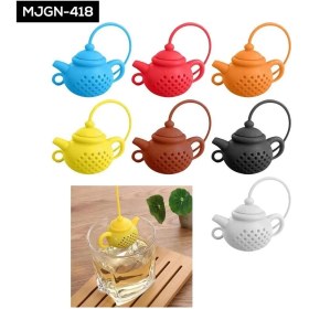 Resim Hayat Store Çaydanlık Tasarımlı Çay Demleme Süzgeçi 