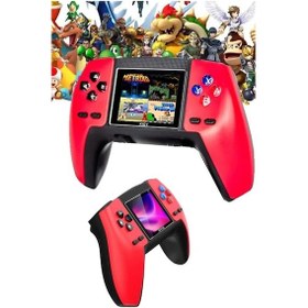 Resim 520 Retro Oyunlu El Konsolu Atari Oyun Konsolu Taşınabilir 