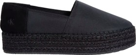 Resim Calvin Klein FLATFORM ESPADRILLE Siyah Kadın Ayakkabı-Bot 