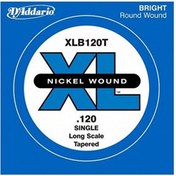 Resim D'Addario XLB120T Tek Bas Gitar Teli (120T) 
