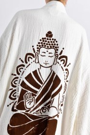 Resim Brandsmithshop Naturel Serenity Buddha Kimono Çok Renkli 
