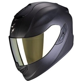 Resim Scorpion EXO 1400 Evo II Air Carbon Kapalı Motosiklet Kaskı Mat Siyah 