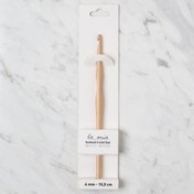 Resim La Mia Whitewood 4 mm 15.5 cm Ahşap Yün Tığ 