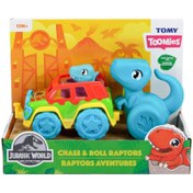 Resim 73251 Tomy - Jurassic World Dino ve Renkli Araç +12 ay 