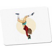 Resim Panorama Ajans Kaykay Girl Mouse Pad 