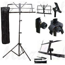 Resim Nota Sehpası CHROMA Portatif -Katlanır-Sağlam Metal Konstrüksiyon+Kılıf 