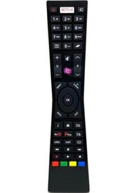 Resim Vestel T1380 Netflix-Youtube Tuşlu Smart Led Tv Kumanda 17382 