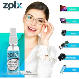 Resim Zolx 30ml Gözlük Camı Temizleme Kiti, Gözlük Temizleme, Gözlük Spreyi, Gözlük Bezi,temizleme, Ekran Temizleme, Tv Temizleme, Telefon Temizleme, Tablet Temizleme, Lcd Temizleme Sku: Smg8690010079350 