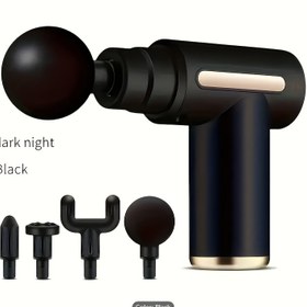 Resim Tüm Aksesuarları Dahil, Derin Doku Rahatlatma İçin Tasarlanmış, Kompakt Yüksek Torklu Masaj Tabancası, USB Şarj Edilebilir, Şık Renk Tasarımı ve Ergonomik Kolu ile, Sırt ve Boyun Rahatlatma İçin Güçlü Bir Motor ile Donatılmıştır. 