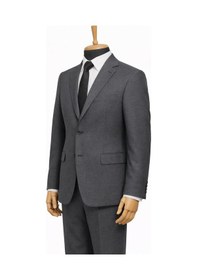 Resim Dekosan Erkek Regular Fit Baba Çizgili Takım Elbise - 7554 Füme 