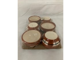 Resim Ggs Solingen Seramik El Boyaması Sosluk Kahvaltılık Reçellik 6 'li 