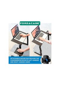 Resim Alüminyum Mouse Padli Notebook Sehpası Stand - Fc466 