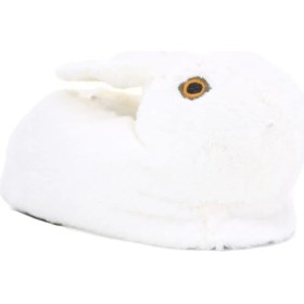 Resim Tavşan Figürlü Peluş Panduf Ev Pandufu Unisex 