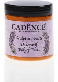 Resim Cadence Sculpture Rölyef Pasta 6817 Turuncu 250Ml 