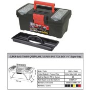 Resim AutoCet 14 inç SUPER-BAG Boş Takım Çantası (Malzeme kutusu ) 