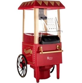 Resim Gld-spt- 5 Dakikada Popcorn Hazırlayan Yağsız Patlatma Makinesi Çok renkli 