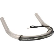 Resim Blesiya 230MM Upswept Koltuk Çerçevesi Hoop Loop Honda / 550/650/750 Için LED Işık (Yurt Dışından) 