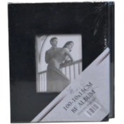 Resim NRCN 10x15cm 100'lük Deri Fotoğraf Albümü(Siyah) 
