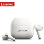 Resim Lp40 Beyaz Lenovo Lp40 Kablosuz Kulaklıklar İçin Tws Bluetooth Kulaklık Dokunmatik Kontrol Spor Kulaklık Stereo Kulaklık Telefon Android İçin 