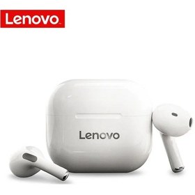 Resim Lp40 Beyaz Lenovo Lp40 Kablosuz Kulaklıklar İçin Tws Bluetooth Kulaklık Dokunmatik Kontrol Spor Kulaklık Stereo Kulaklık Telefon Android İçin 