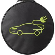 Resim EV Şarj Kablosu Saklama Çantası - Elektrikli Araba Şarj Kabloları, Hortumlar & Aksesuarları için Su Geçirmez Organizatör Kutusu (Taşınabilir, Dayanıklı, Evrensel Uyum) 