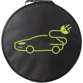 Resim EV Şarj Kablosu Saklama Çantası - Elektrikli Araba Şarj Kabloları, Hortumlar & Aksesuarları için Su Geçirmez Organizatör Kutusu (Taşınabilir, Dayanıklı, Evrensel Uyum) 