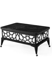 Resim Zerenland 115 Tekerlekli Akıllı Sehpa, Sihirli Sehpa, Orta Sehpa, Laptop Masası 